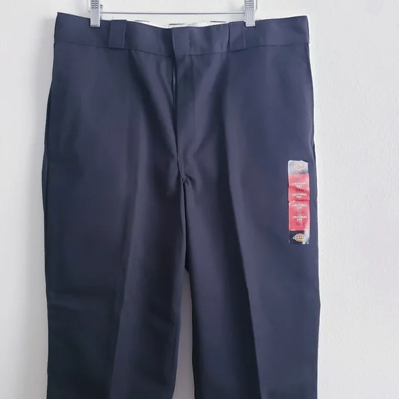 Dickies Mens Black 874 Original Fit Work Pants New With Tags - Picture 3 of 10